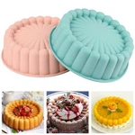 Huakener 2 Pcs Charlotte Cake Pan 8 Inch Round Nonstick Silicone M. Fixed Price $12.79.