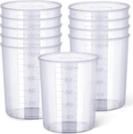 100ML Plastic Cup, 3.4OZ Disposable Mixing Cups For Liquid Measuring,. Fixed Price $18.99.