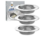 Mr.siga Kitchen Sink Strainer, Stainless Steel Drain Pack Of 3. Fixed Price $10.99.