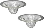 1.0" Small Drain Strainer, Sink Hair Catcher, Bathroom Silver. Fixed Price $13.35.