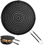 Frying Pan Splatter Screen, Heat-resistant Silicone Guard, 16IN X 12IN 0.5IN. Fixed Price $20.99.