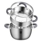 4.0 Qt For Cooking,steamer Pots With Vegetable BASKET,2-TIER Mu.... Fixed Price $29.69.