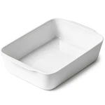 Hombene 3.3 Qt Ceramic Baking Dish White Casserole Lasagna Pan Oven Safe. Fixed Price $52.28.
