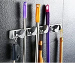 Wall Mount Mop Holder Hanger Hooks Kitchen Brush Broom Storage Rack Organizer. Fixed Price $10.79.