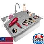 Mofason Bathroom Sink Top Cover Space Saver Silicone Makeup Organizer Mat. Fixed Price $43.14.