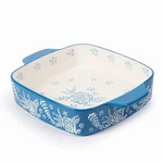 Wisenvoy Baking Dish Ceramic Brownie Pan 9X9 Casserole Blue. Fixed Price $33.96.