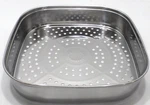 Sale!!! Curtis Stone 12" Square Stainless Steel Steamer Colander Strainer, Nib. Fixed Price $6.99.