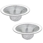 Seatery 2PCS 2.75IN Drain Strainer Stainless Steel Hair Catcher Mesh. Fixed Price $10.99.