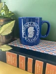 National Bag Lady Academy Mug Staffordshire Craft Kiln England R. Guidon 1985. Fixed Price $24.00.