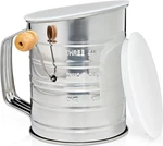 Stainless Steel 3-CUP Flour Sifter Lid And Bottom Cover No More Mess Your. Fixed Price $89.66.