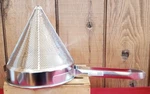 Winco CCS-10C 10" Stainless Steel Coarse China Cap Strainer. Fixed Price $25.00.