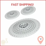 Jdikgdik Bathtub Drain Hair Catcher, 3-PACK Silicone Foldable For. Fixed Price $14.58.