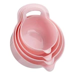 Boxedhome 4 Pack Nesting Mixing Bowls Set, Pour Spout, Handle, Bpa-free, Microwa. Fixed Price $44.52.