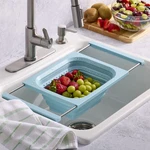 Kitchenaid Collapsible Colander Blue. Fixed Price $20.99.