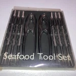 2001 Amco Houseworks Seafood Tool Set 8 Pcs. Nip. Fixed Price $16.19.