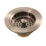 Kingston Brass KBS1006 Made Match 3-1/2" Basket Strainer Copper. Fixed Price $107.22.