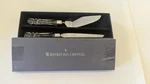 Waterford Crystal Stainless Steel Bridal Cake Knife & Server Set 1058160 Nib. Fixed Price $200.00.