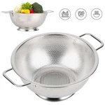 Prioritychef Colander, Stainless Steel Kitchen Strainer For Washing Rice Silver. Fixed Price $11.58.