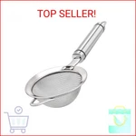 Aowoto 3.35INCH 304 Stainless Steel Fine Mesh Strainers For Kitchen, Colander-sk. Fixed Price $9.28.