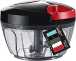 Manual Food Chopper 500ML Hand String Cutter For Vegetable Fruits Nuts Black. Fixed Price $17.69.
