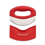 Hic Kitchen Soft-grip Rocking Salad Herb Chopper, Stainless 6-INCHES, Red. Fixed Price $19.78.