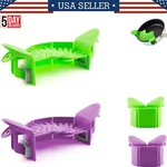 Silicone Clip Strainer Colander Kitchen Gadget, Space Saving Food Drainer. Fixed Price $14.73.