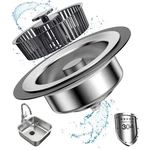 3 1 Kitchen Sink Drain Strainer And Stopper Stainless Steel Basket. Fixed Price $10.40.