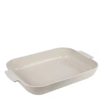 Peugeot - Appolia Rectangular Oven Dish Ceramic Baker Handles Ecru 13 X 11. Fixed Price $114.25.