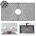 Snuggery Silicone Sink Protector 30"X16" Drain 30X16 Center, Gray. Fixed Price $47.23.