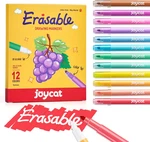 12 Pack Dual Tip Erasable Markers Highlighters Drawing Journaling Set. Fixed Price $13.95.
