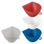 Akebono Industry 1 Colander, Bowls Set Tricolor Microwave Safe MZ-3508. Fixed Price $22.14.