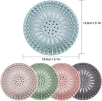 5 Pack Rubber Bathroom Kitchen Sink Drain Strainers, Tub Shower Hair Catcher. Fixed Price $9.98.