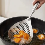 1PC Stainless Steel Skimmer Spoon Heavy Duty Kitchen Strainer Tool - New. Fixed Price $13.89.