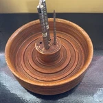 Vintage Mcm Wood Nut Bowl For Holidays & Parties W/crackers!l Pick. Fixed Price $28.99.