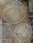 3 Stainless Steel Kitchen Bowl Drainer Vegetable Colander Fine Mesh Strainer. Fixed Price $20.70.