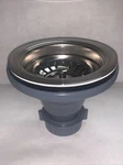 Kibi K-ST1 L Kitchen Strainer 3-1/2 Opening Fits Most. Fixed Price $29.99.