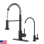 Kitchen Faucet And Water Filter Arcora Stainless Steel Sink. Fixed Price $137.97.