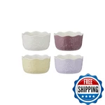 Mason Cash The Meadow Set Of 4 Ramekins 12 X 6CM 260ML Floral Embossed. Fixed Price $46.47.