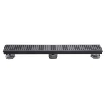 Design House 542845 36" Pattern Grate Linear Shower Drain - Black. Fixed Price $112.83.