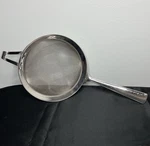 Vtg Piazza Inox 18/10 Mesh Strainer Italy Handle Hanging Utensil Tool 14.75. Fixed Price $40.00.