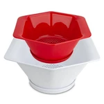 Prep Solutions By Progressive 1.5QT/3QT Drip Catch Colanders - Set Of 2. Fixed Price $10.98.