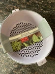 Brookstone 5 Qt Plastic Two Strainer & Bowl Set New. Fixed Price $24.99.