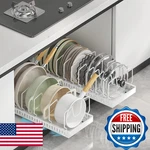 Woshen Pots And Pans Organizer Under Cabinet Pull Out Holder Sliding Sto. Fixed Price $79.77.