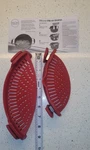 New Silicone Clip-on Strainer Set Of 2 Easily Clips Pot. Fixed Price $9.36.