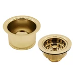 Westbrass CO2196-01 Combo Pack 3-1/2" Post Style Large Kitchen Sink Basket. Fixed Price $39.12.