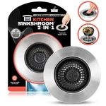 Sinkshroom Kitchen Drain Strainer Stopper - 2 1 Pop Up. Fixed Price $13.99.
