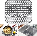 Guukin Protectors For Kitchen Sink, 13 5/8" X 11 Folding Non-slip Sili. Fixed Price $29.99.