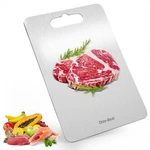 Chin-best Cutting Board, Stainless Steel Small (11.5" X 8"), Silver. Fixed Price $27.00.