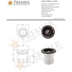 Premier Copper Products D-133ORB 2-INCH Bar Basket Strainer Drain, Oil Rubbed. Fixed Price $19.99.