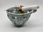 Mud Pie Colorful Bowl Set, Strainer Blueberry. Fixed Price $17.95.